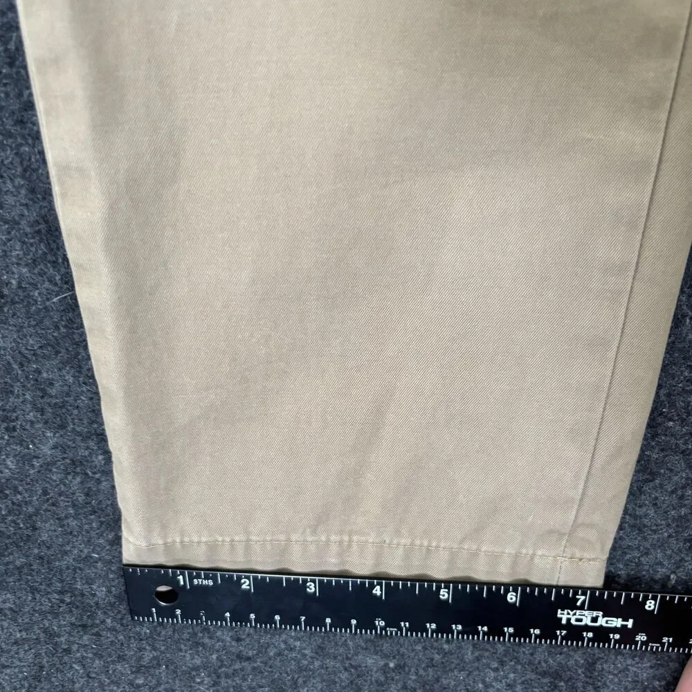 Banana Republic Emerson Chino Pants Men's 31x31 Khaki 100% Cotton Straight Leg